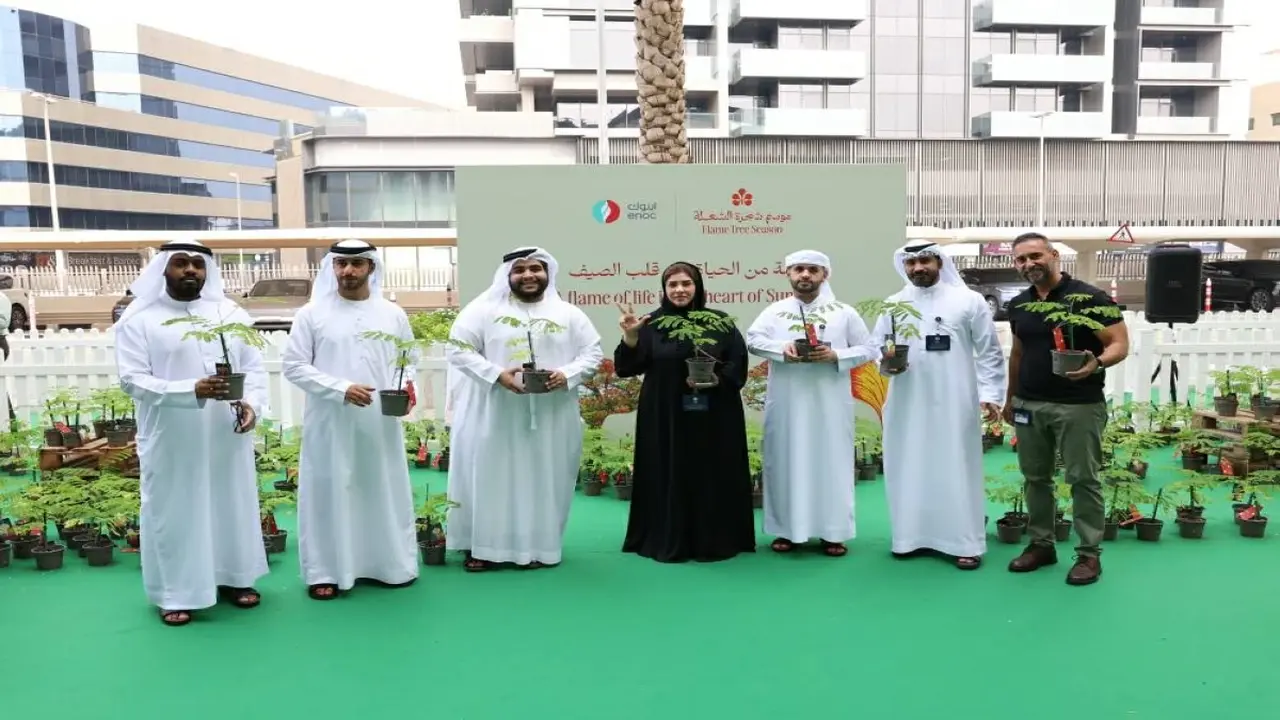 إينوك تنضم لمبادرة “شجرة الشعلة” بالتعاون مع بلدية دبي